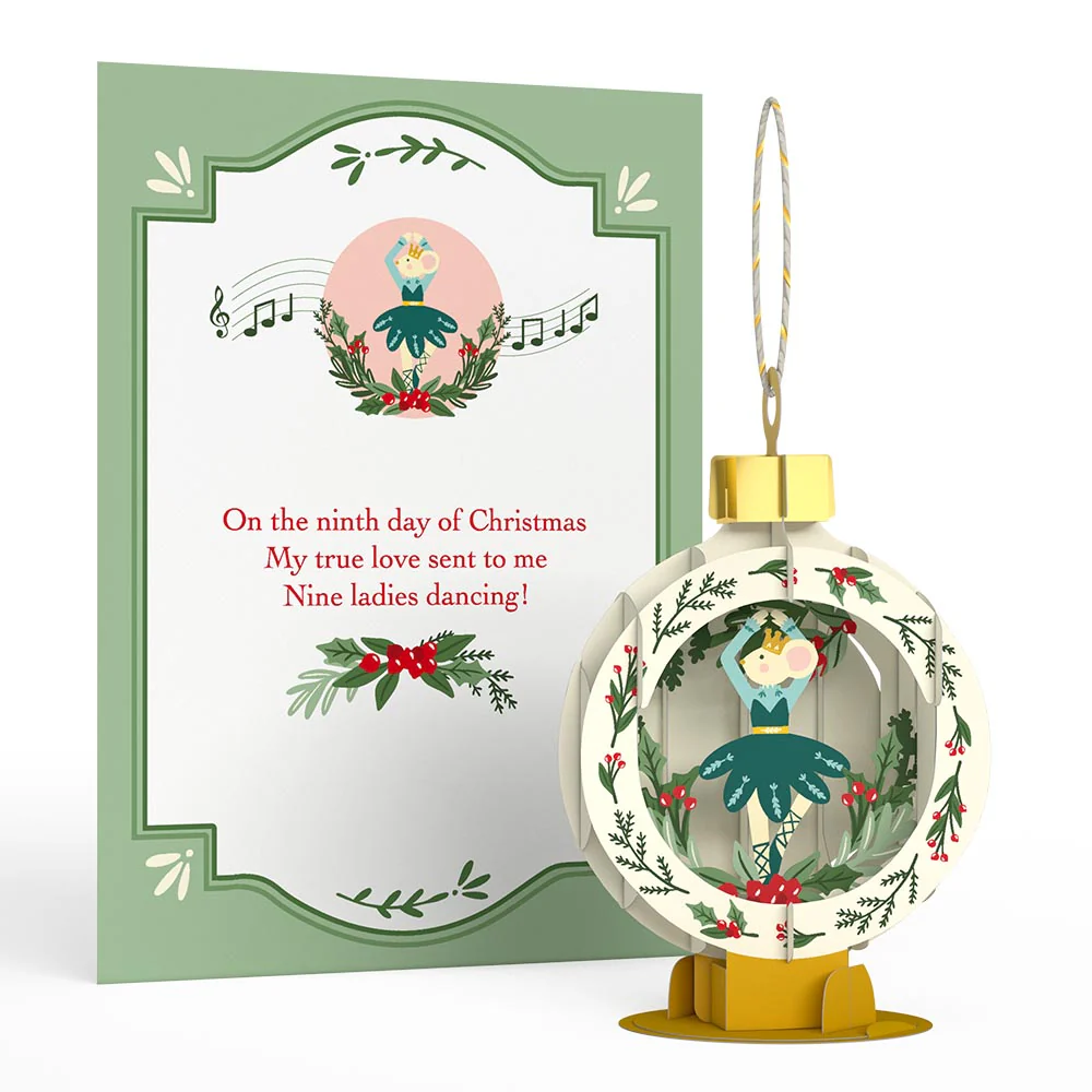 12 Days of Christmas Merry Ornament Set - Image 11