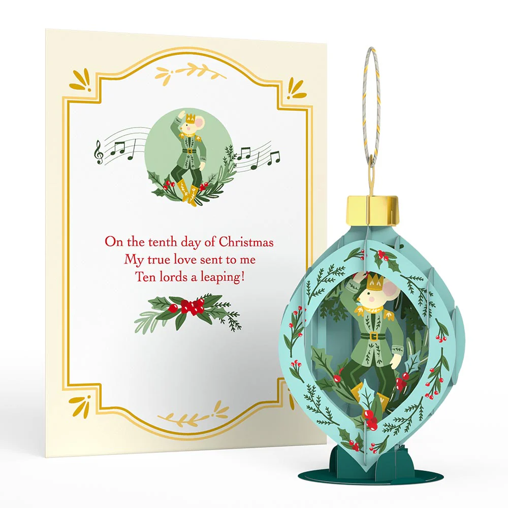 12 Days of Christmas Merry Ornament Set - Image 12