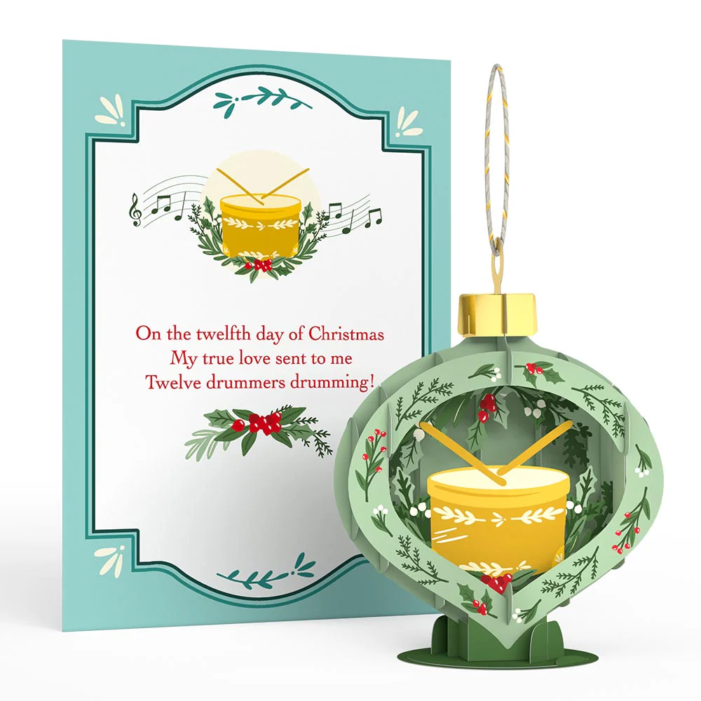 12 Days of Christmas Merry Ornament Set - Image 14