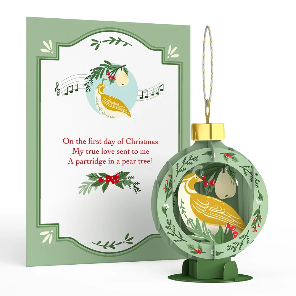 12 Days of Christmas Merry Ornament Set - Image 3
