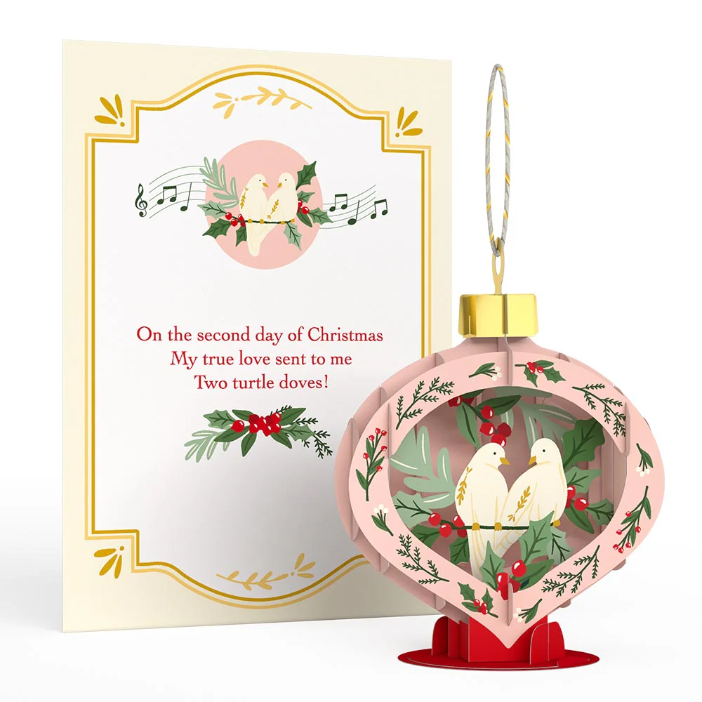 12 Days of Christmas Merry Ornament Set - Image 4