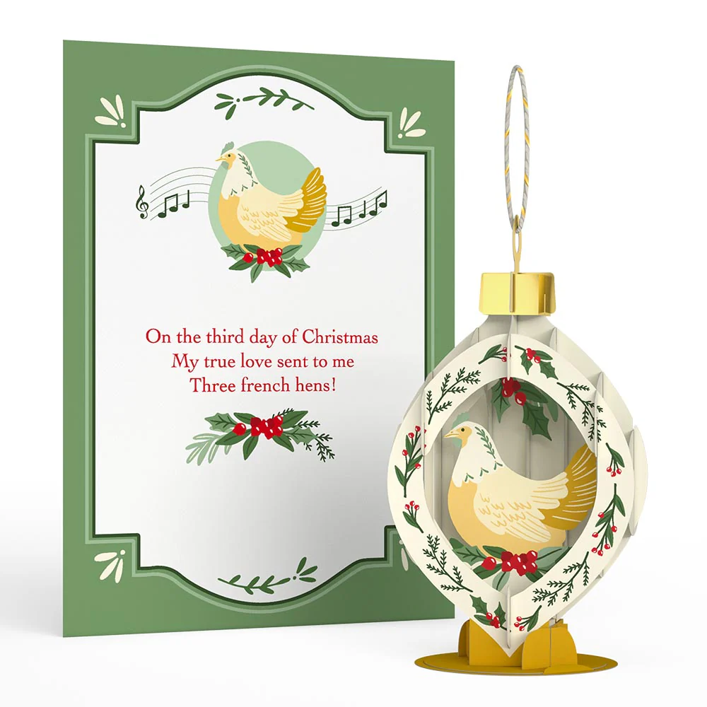 12 Days of Christmas Merry Ornament Set - Image 5