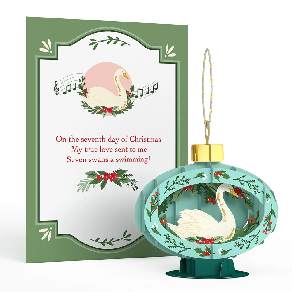 12 Days of Christmas Merry Ornament Set - Image 9
