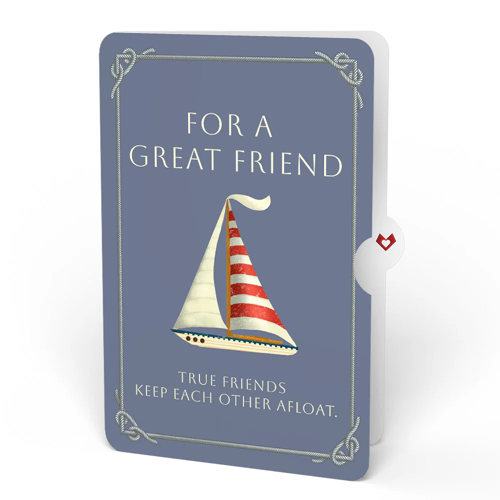 'Ahoy There' Friendship Plushpop Card and Sentiment Set - Image 4