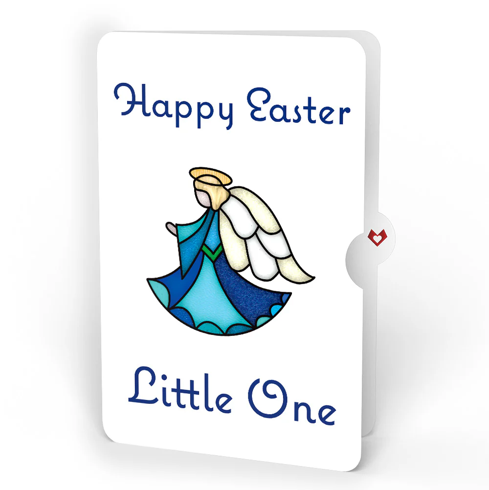Angel Blessings to You Easter Suncatcher Card and Sentiment Set for Kid - Image 4