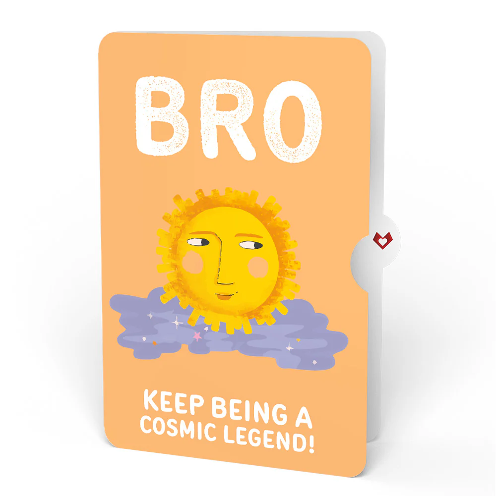 Another Trip Around the Sun Birthday Light-Up Pop-Up Card and Sentiment Set for Brother - Image 4