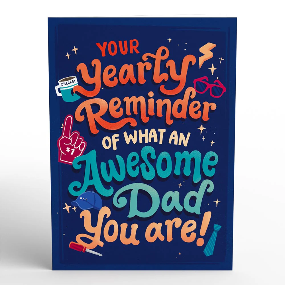 Awesome Dad Father’s Day Pop-Up Card - Image 4