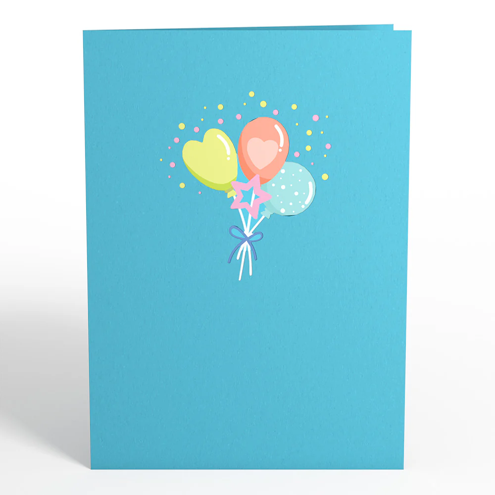 Balloon Box Pop-Up Card - Image 4