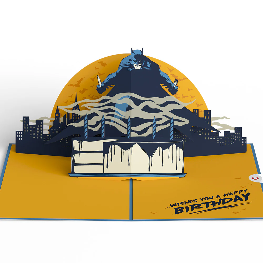 Batman™ Caped Crusader™ Birthday Pop-Up Card - Image 4