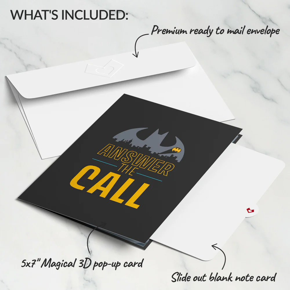 Batman™ Have an Epic Day Pop-Up Card - Image 6