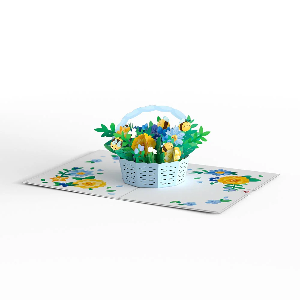 Beelieve Bee-utiful Flower Patch Pop-Up Card - Image 5