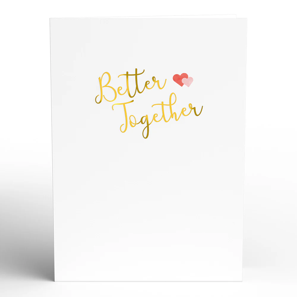 Better Together Anniversary Pop-Up Card - Image 4