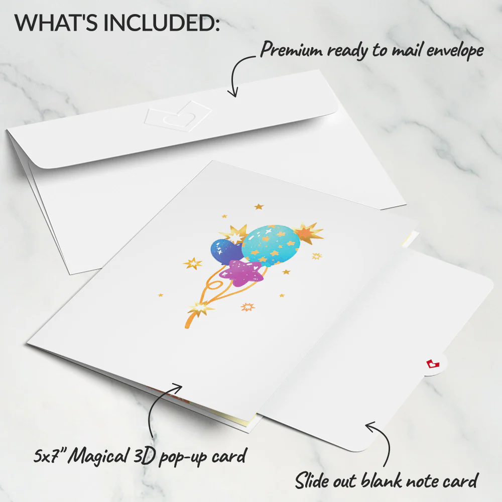 Birthday Celebration Pop-Up Card - Image 5