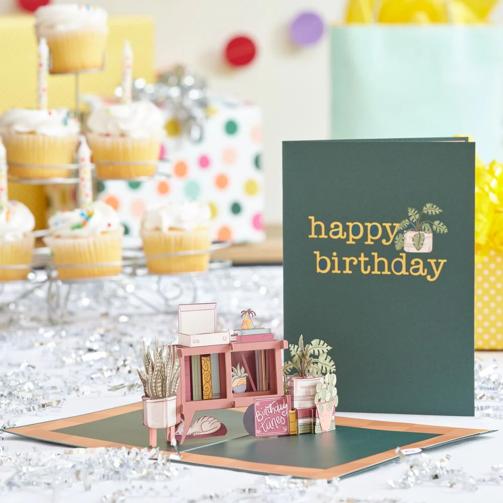 Birthday Houseplants Pop-Up Card - Image 5