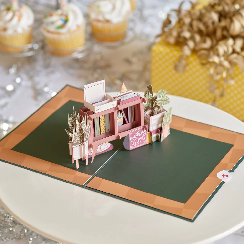 Birthday Houseplants Pop-Up Card - Image 6