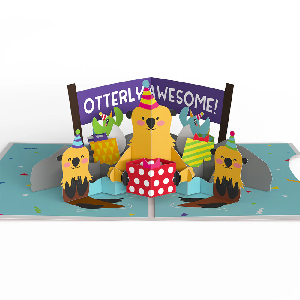 Birthday Party Animals 4-in-1 Nesting Card - Image 12