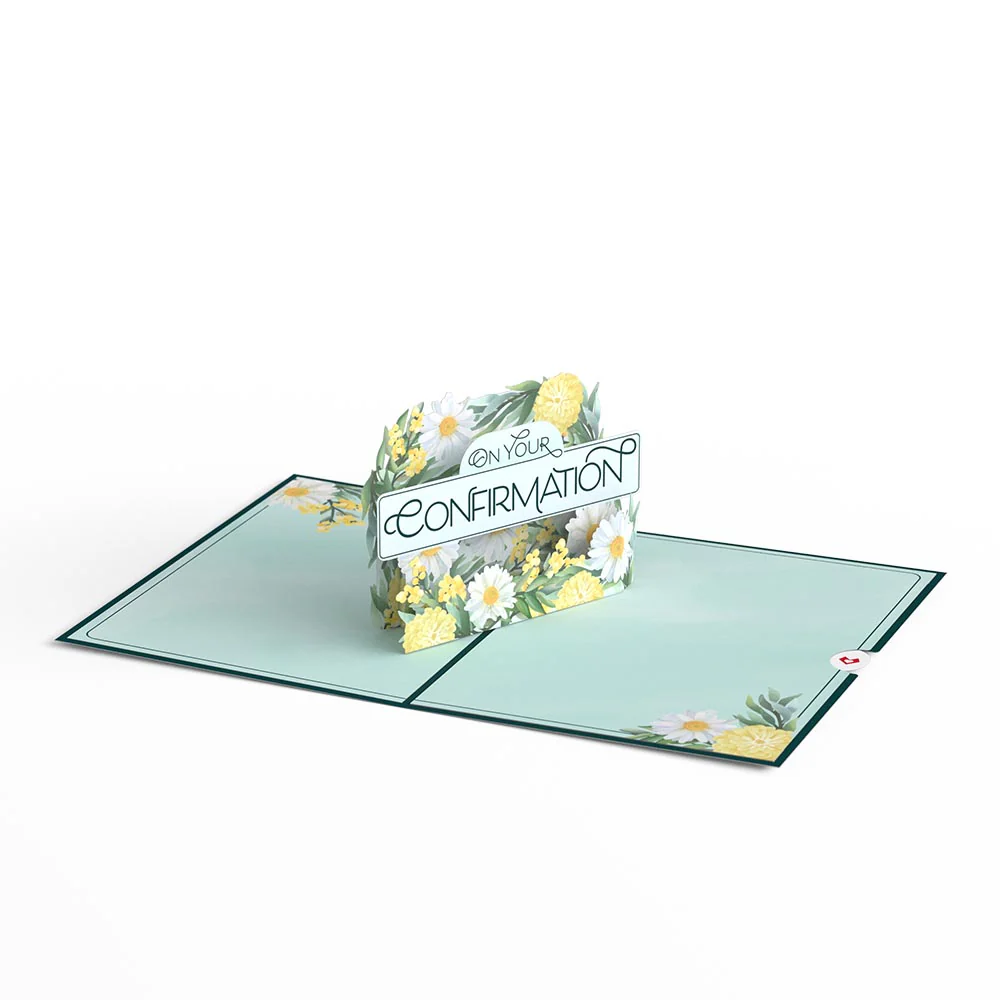 Blessings on Your Confirmation Pop-Up Card - Image 3