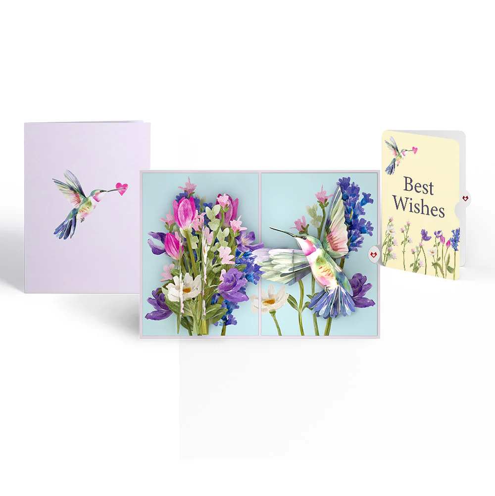 Love in Bloom Hummingbird Pop-Up Card and Sentiment Set