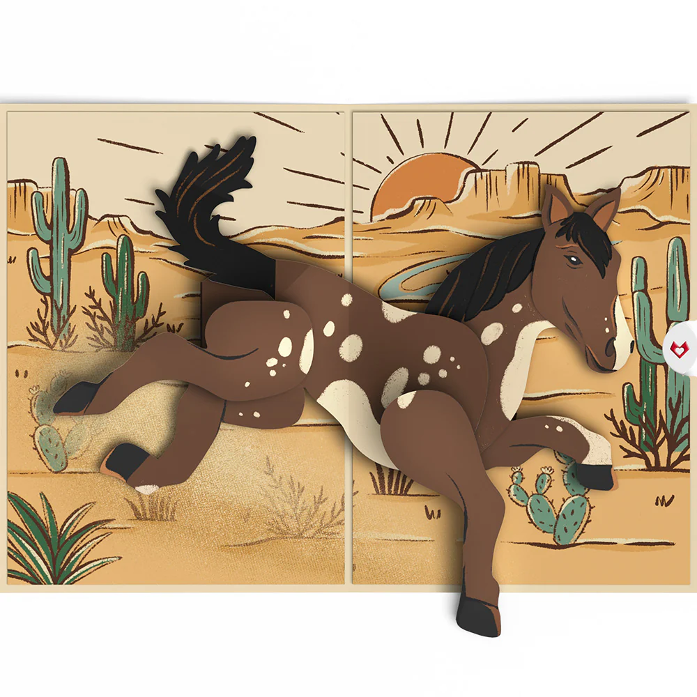 Bucking Awesome Day Pop-Up Card - Image 3