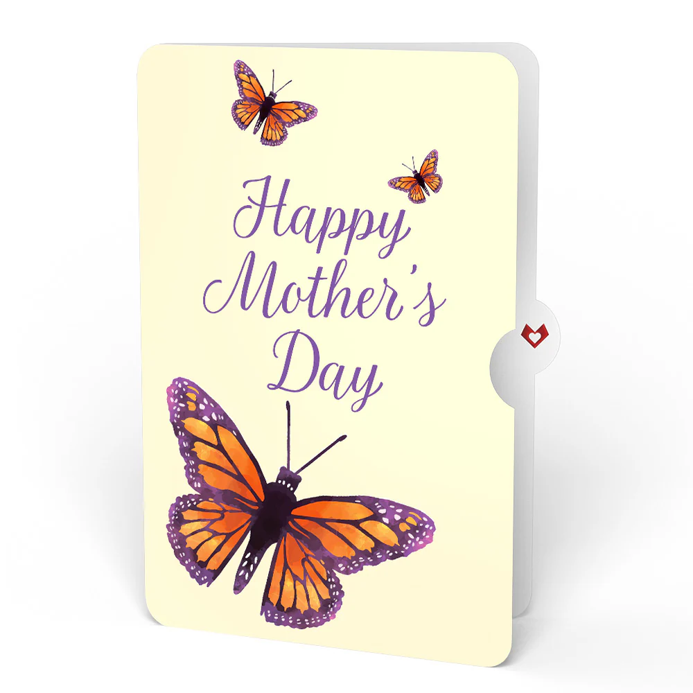 Butterfly Garden Mother’s Day Light-Up Bouquet and Sentiment Set for Mom - Image 4