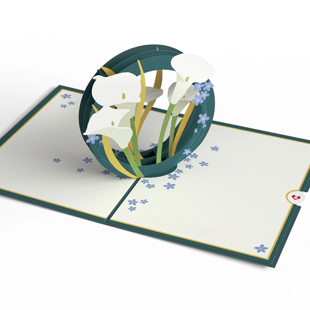 Calla Lily Pop-Up Card - Image 3
