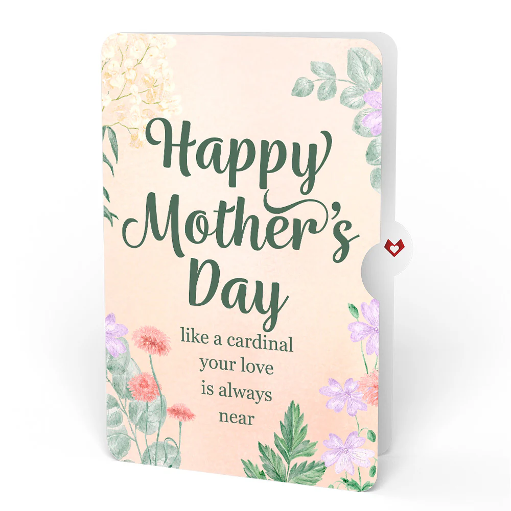 Cardinals in the Garden Mother’s Day Pop-Up Card and Sentiment Set - Image 4