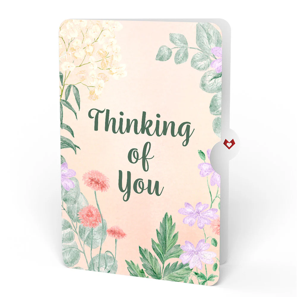 Cardinals in the Garden Thinking of You Pop-Up Card and Sentiment Set - Image 4