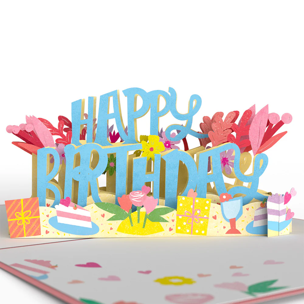 It's Time to Celebrate Birthday Pop-Up Card - Image 2