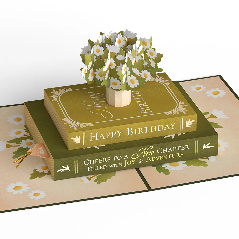 Cheers to a New Chapter 21st Birthday Pop-Up Card and Sentiment Set - Image 3
