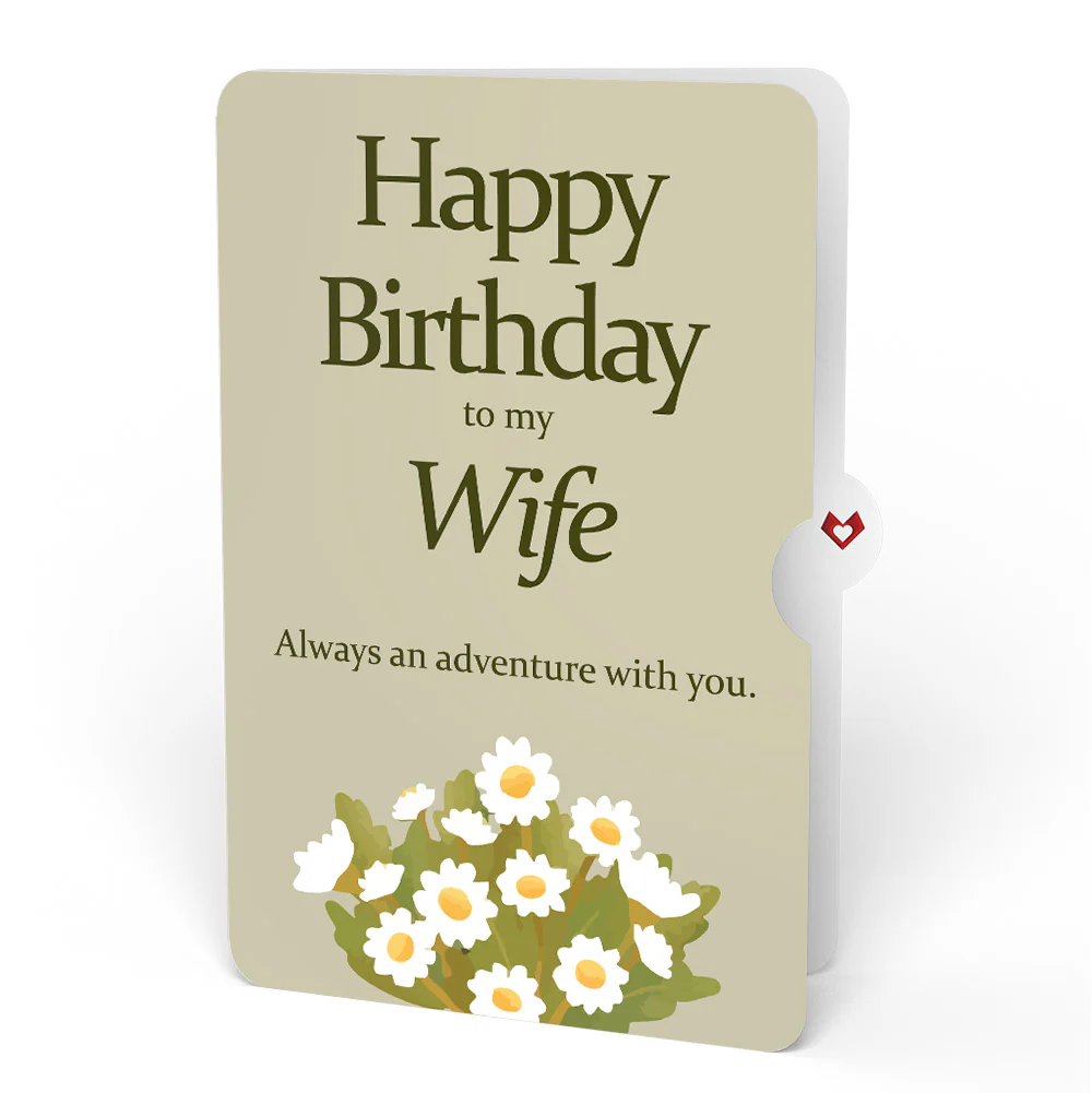 Cheers to a New Chapter Birthday Pop-Up Card and Sentiment Set for Wife - Image 4