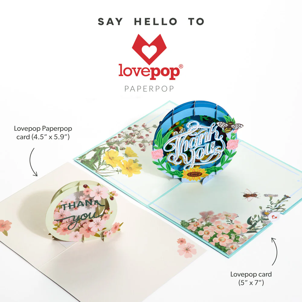 Cherry Blossom Thank You Box Set (12-Pack): Paperpop® Card - Image 3