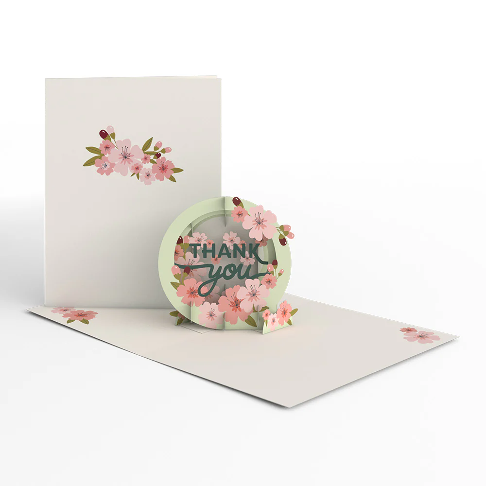 Cherry Blossom Thank You Box Set (12-Pack): Paperpop® Card - Image 4