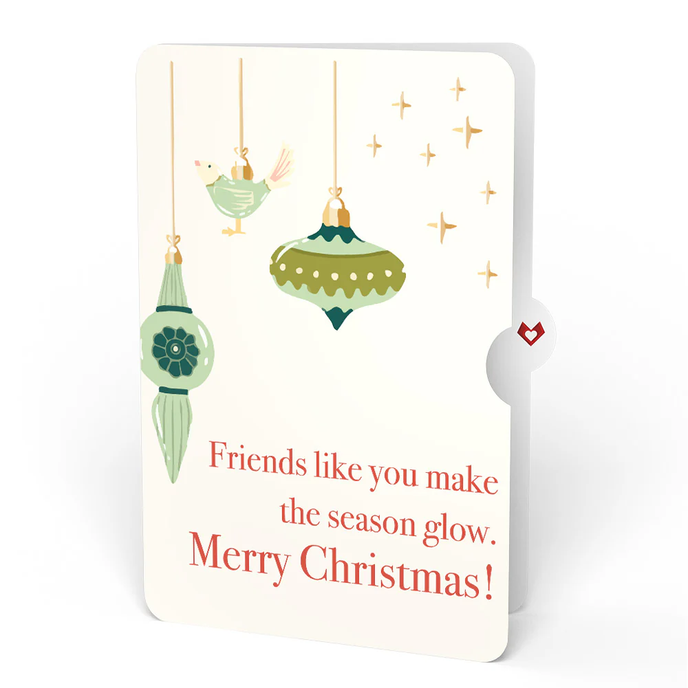 Christmas Cat Stockings Pop-Up Card and Sentiment Set for Friend - Image 4