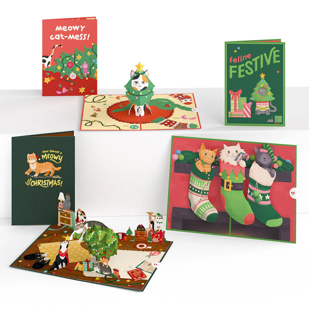 Christmas Cats 3-Pack