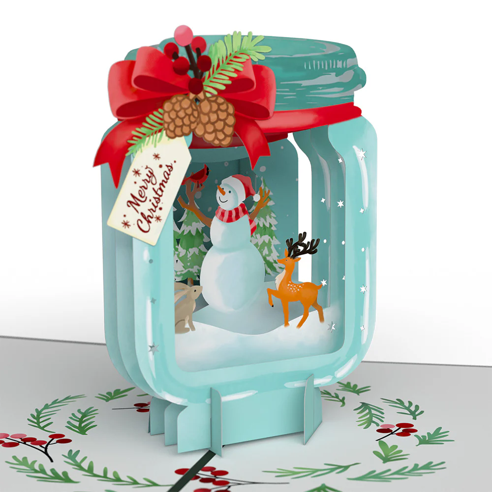 Christmas Jar Pop-Up Card - Image 2