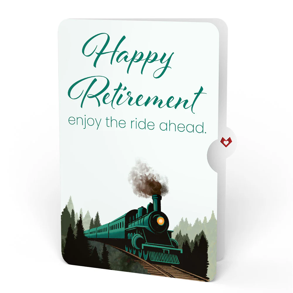 Classic Train Retirement Pop-Up Card and Sentiment Set - Image 4