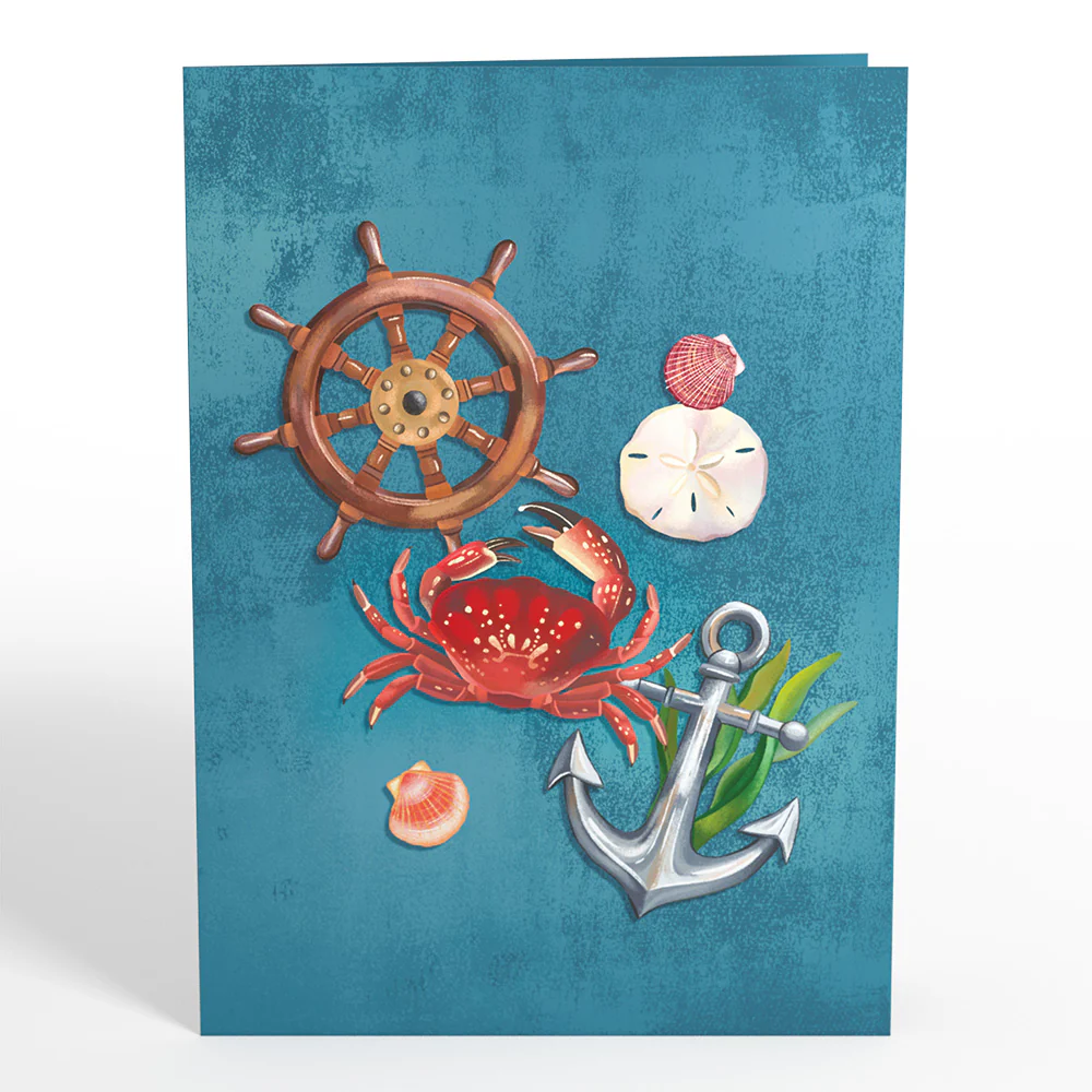 Coastal Lighthouse Pop-Up Card - Image 4