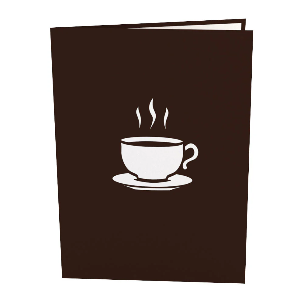 Coffee Cup Pop-Up Card - Image 3