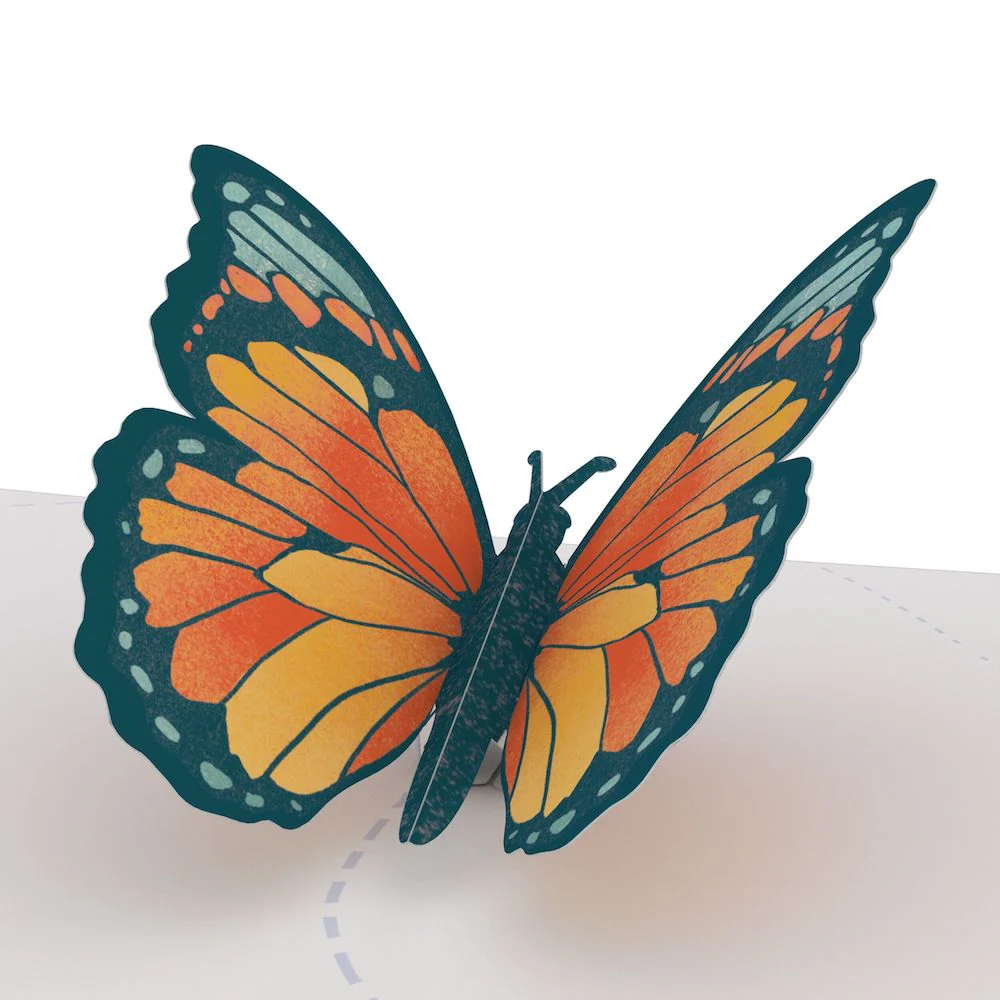 Congrats Butterfly: Paperpop® Card - Image 2