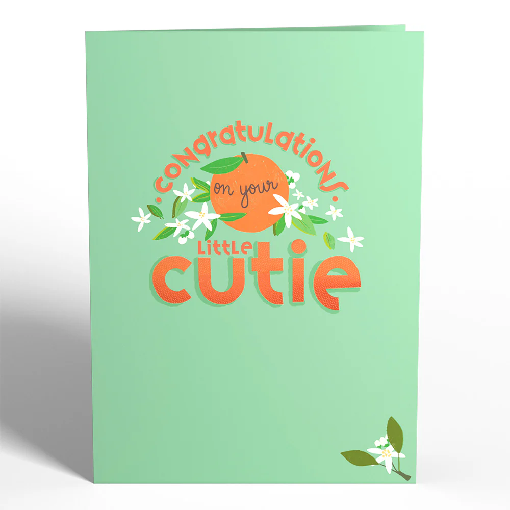Congratulations On Your Cutie New Baby Pop-Up Card - Image 4