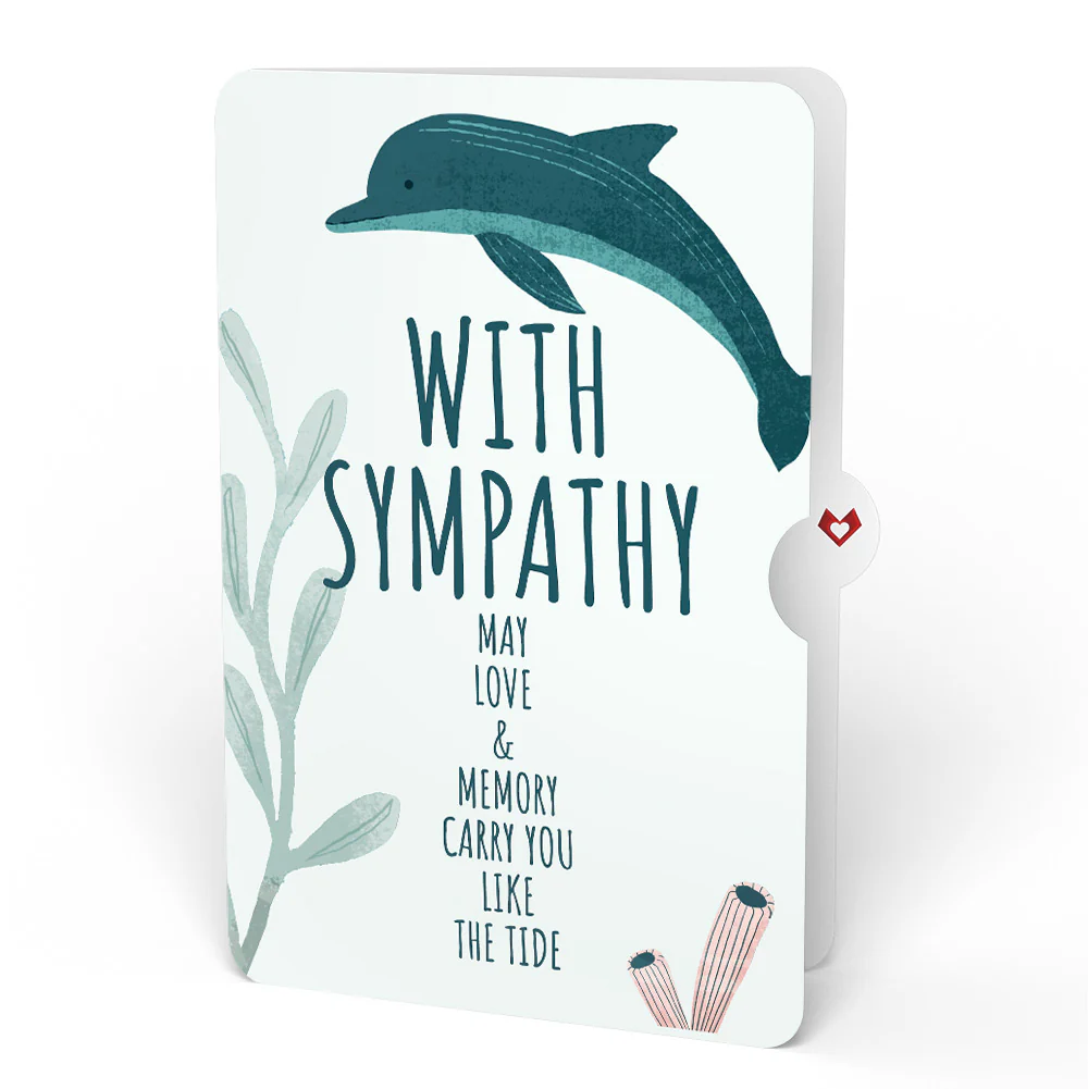 Coral Reef Wonders Sympathy Pop-Up Card and Sentiment Set - Image 4