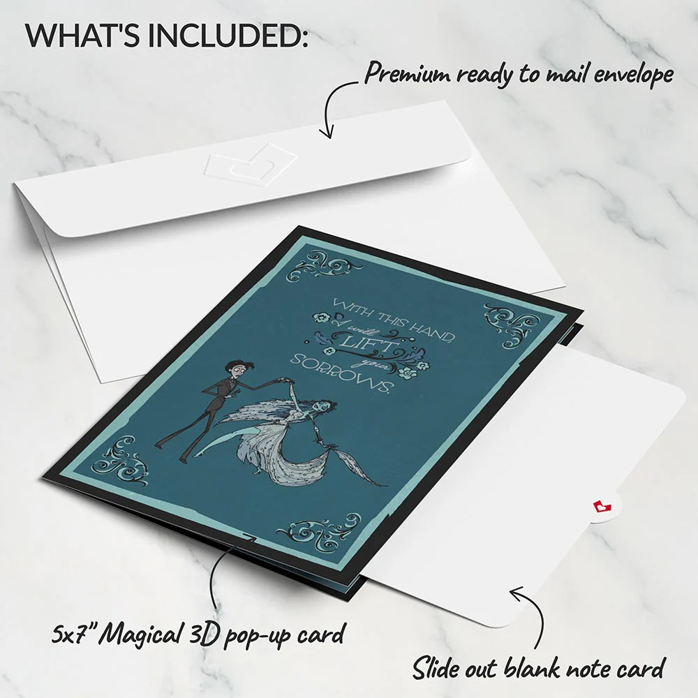 Corpse Bride "With This Hand" Pop-Up Card - Image 6