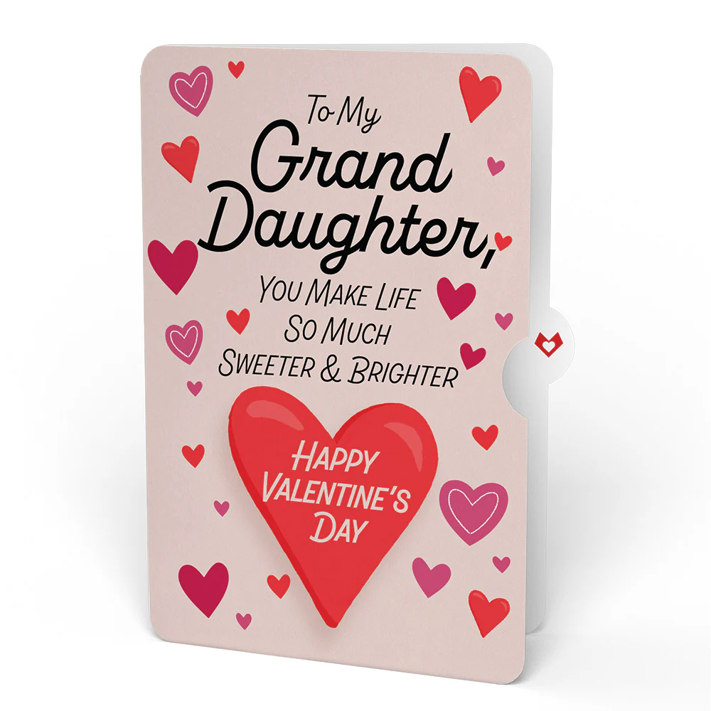 I Woof You Dog Valentine Bouquet and Sentiment Set for Granddaughter - Image 4