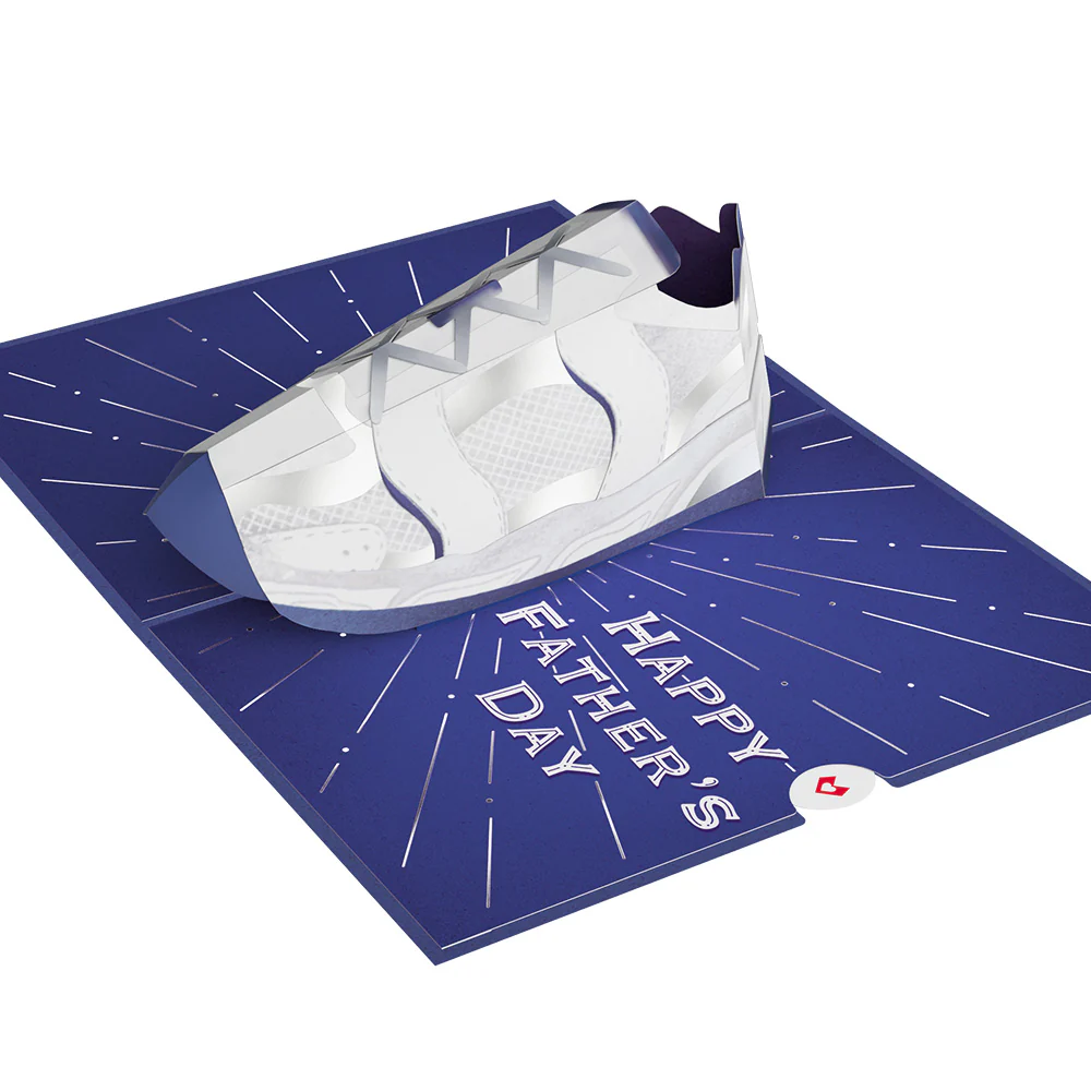 Dad Sneakers Fatherās Day Pop-Up Card - Image 4