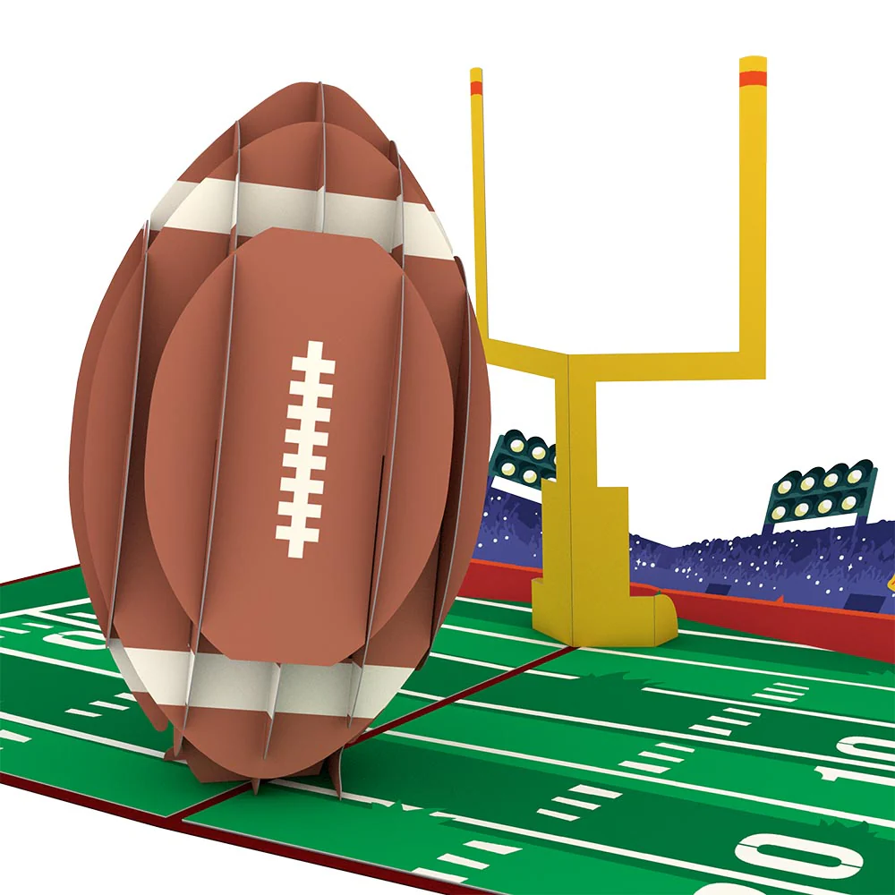 Dad's Touchdown Pop-Up Card - Image 2