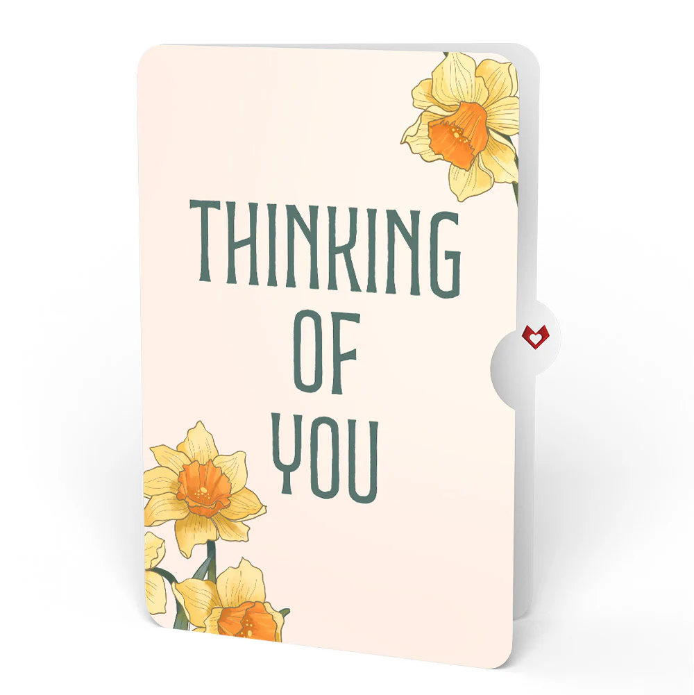 Daffodils in Bloom Thinking of You Pop-Up Card and Sentiment Set - Image 4