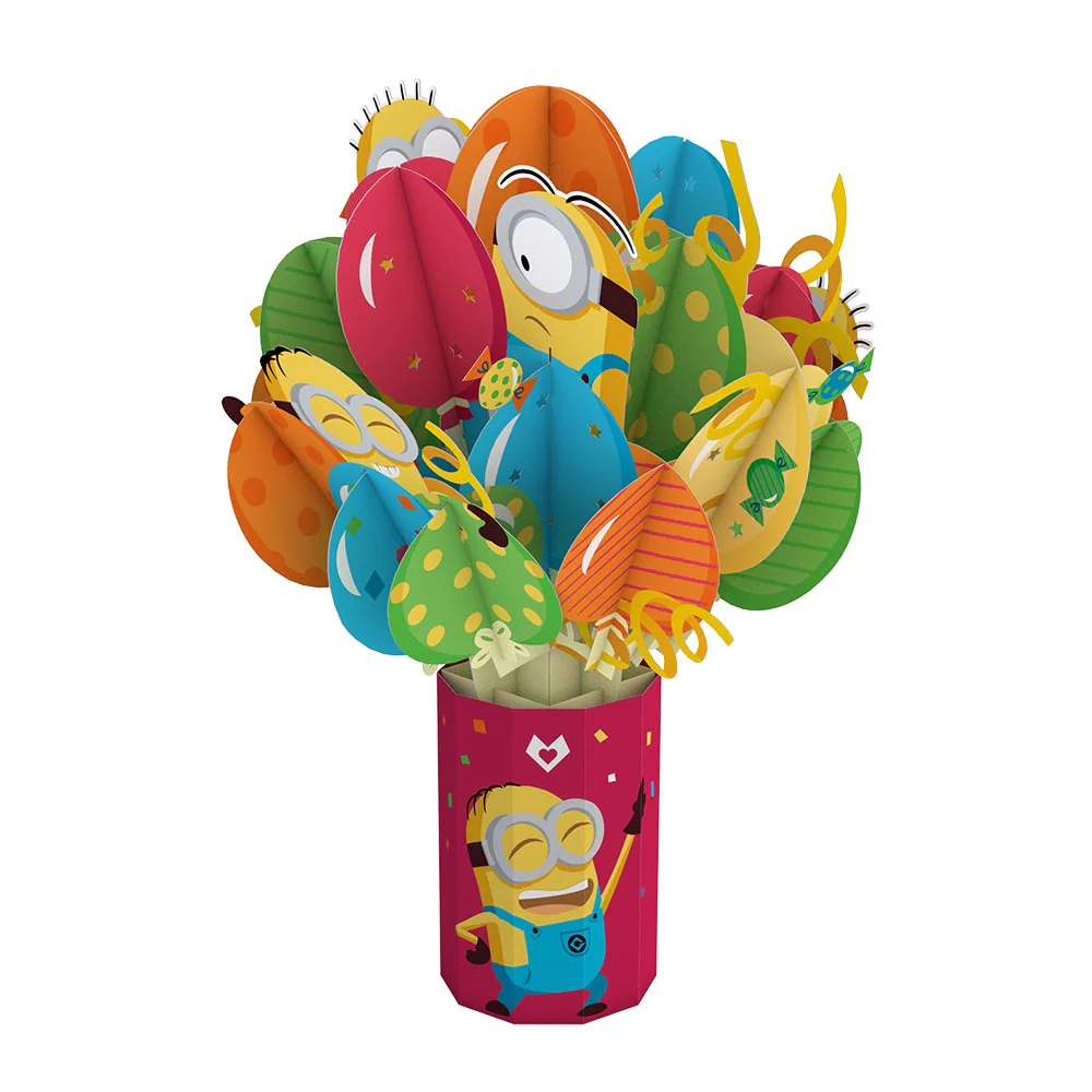 Despicable Me Minions Birthday Balloon Bouquet - Image 3