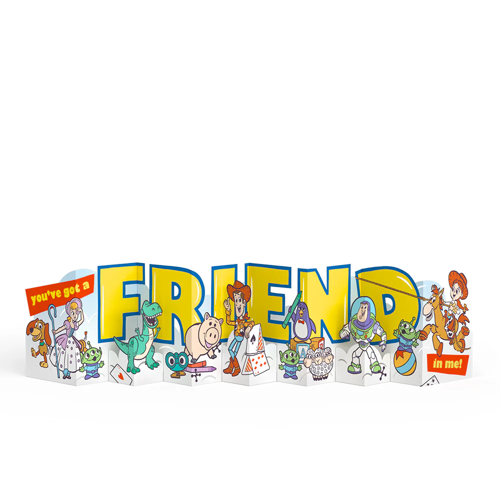 Disney and Pixar Toy Story You've Got a Friend in Me Loooooong Card™ (Expands to 2 feet) - Image 3