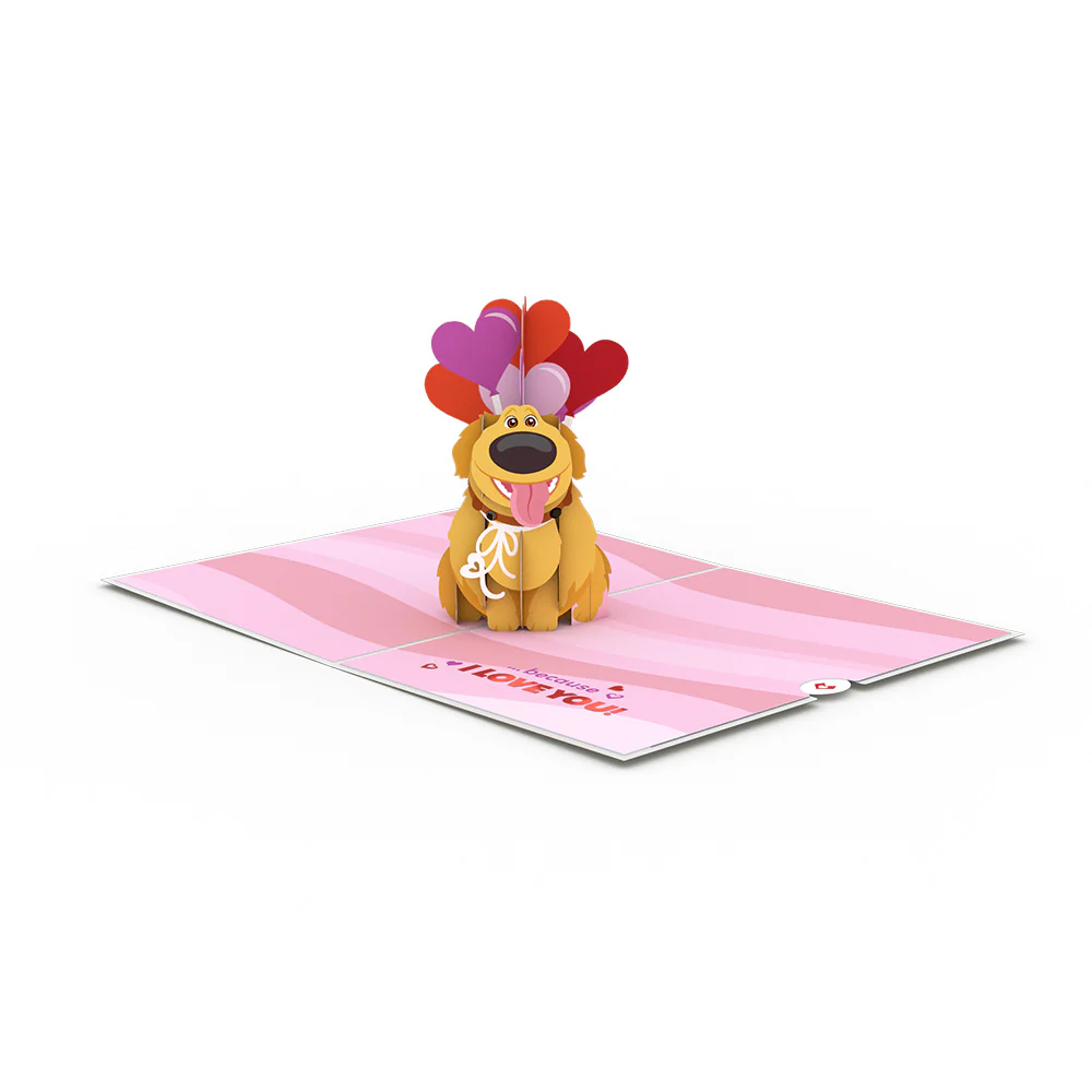Disney and Pixar Up Dug Loves You Pop-Up Card - Image 3