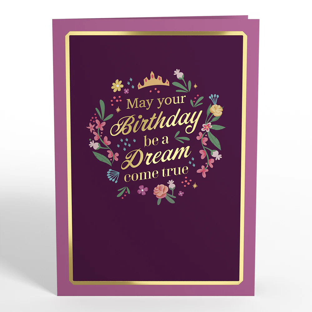 Disney Princess Birthday Dreams Come True Pop-Up Card - Image 4